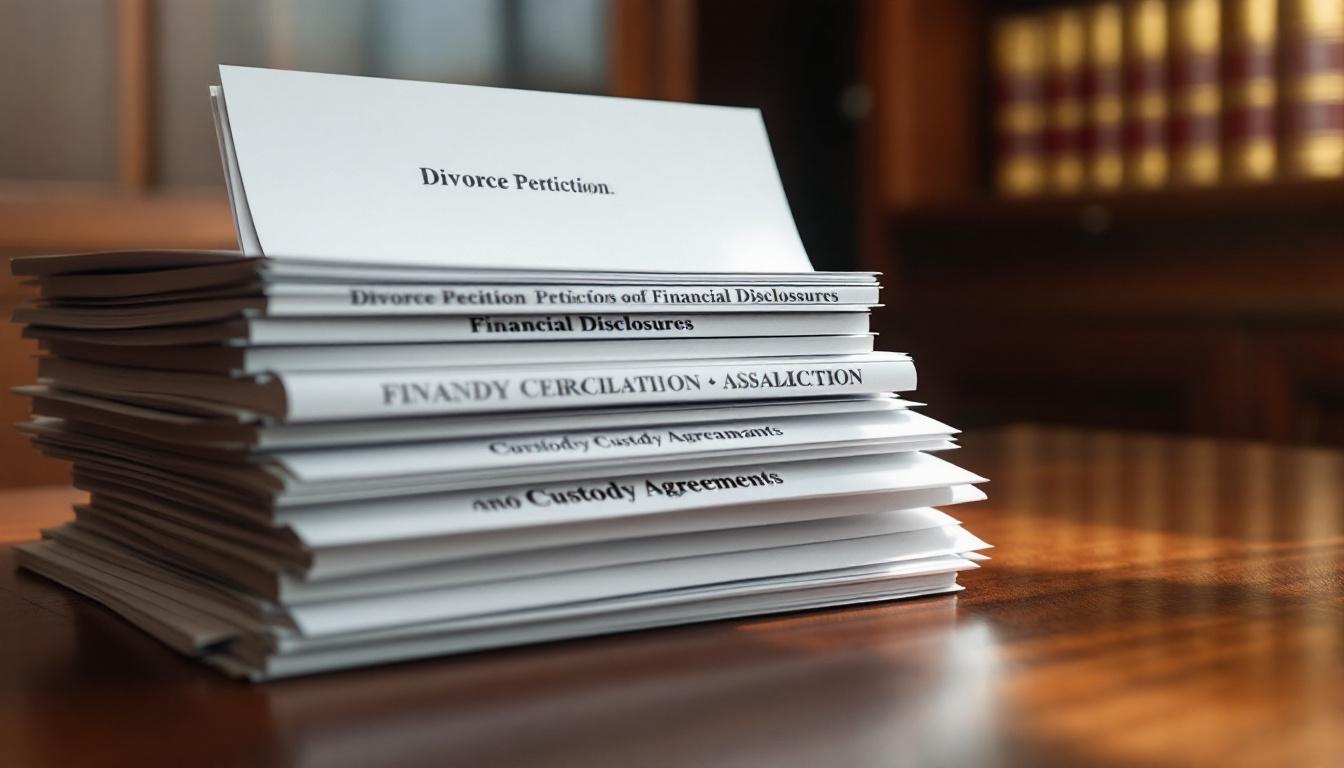 Papier pour un divorce : la liste complète des documents